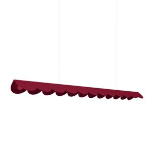Lampa wisząca BISCUIT burgund LED 3000K