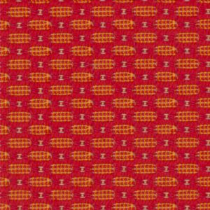 Geometric Red Jacquard 3182867