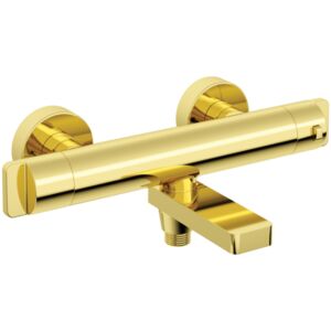 THERM - Bath mixer, thermostatic - gold