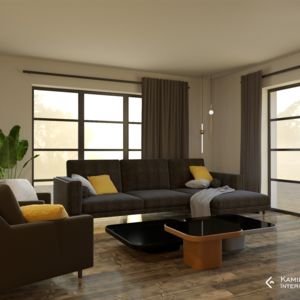 Loft style living | Living room