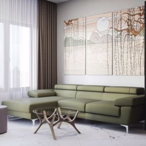 Apartament w stylu Japandi