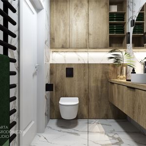 Marble bathroom