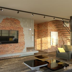 Loft style living | Living room