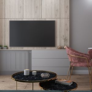 Mieszkanie 35 metrów kwadratowych - salon z aneksem kuchennym