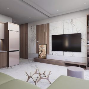 Apartament w stylu Japandi
