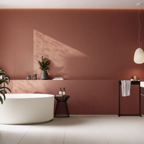 Monolight Terracota & White