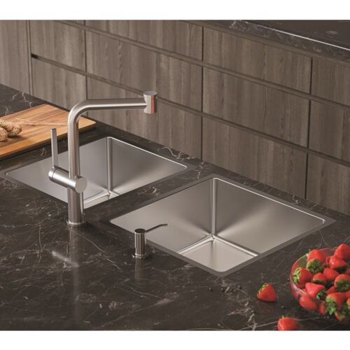 Silver kitchen sinks