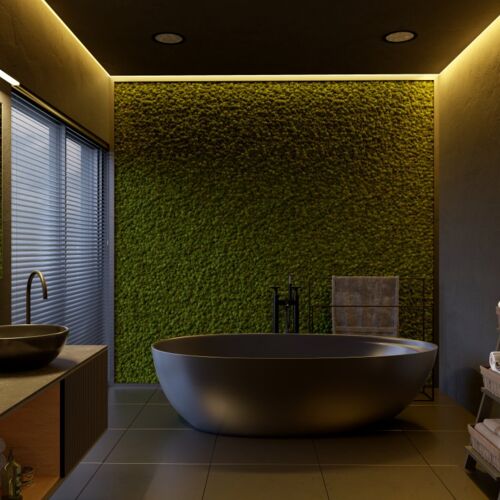 On-wall LED fitting KATANI
