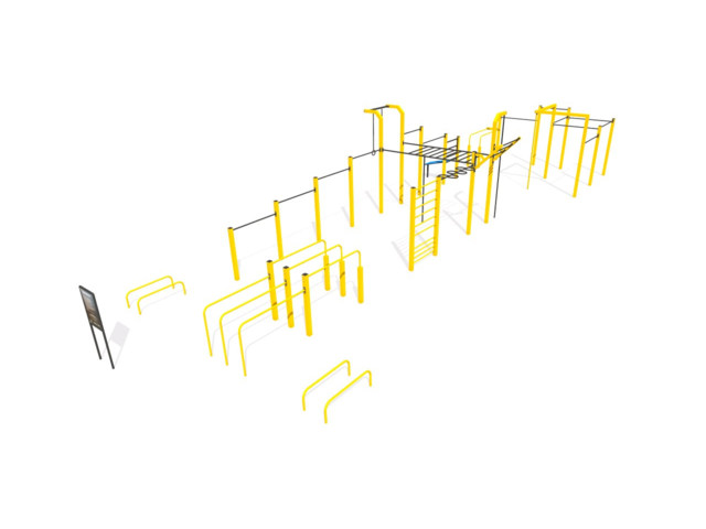 Flowpark Street Workout Custom Line XXL | Flowpark Street Workout