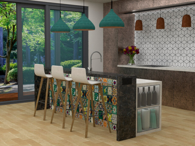 Inspiring Interiors with Hand-Painted Talavera Tiles from Mexico ...