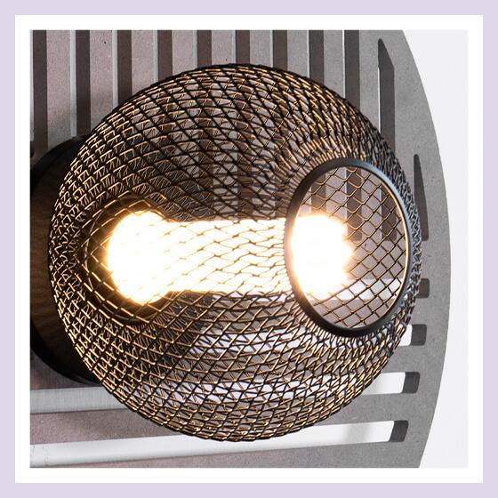 Sconces, IKI round E27 wall, AQForm