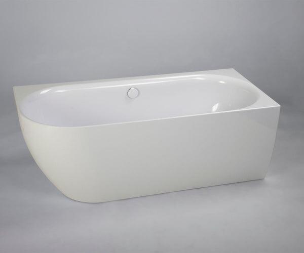 Corner Baths, RAVON Neo Left wall-mounted freestanding bathtub, RAVON