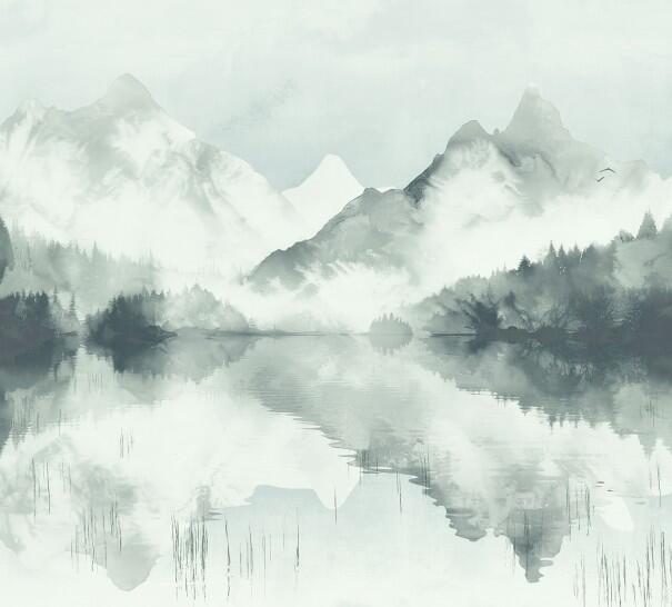 Wallpapers, Winter Sky, Muraspec