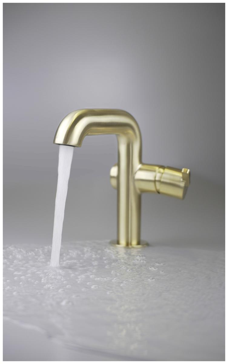 Baterie umywalkowe, SILIA Bateria umywalkowa z prostokątną wylewką, Deante