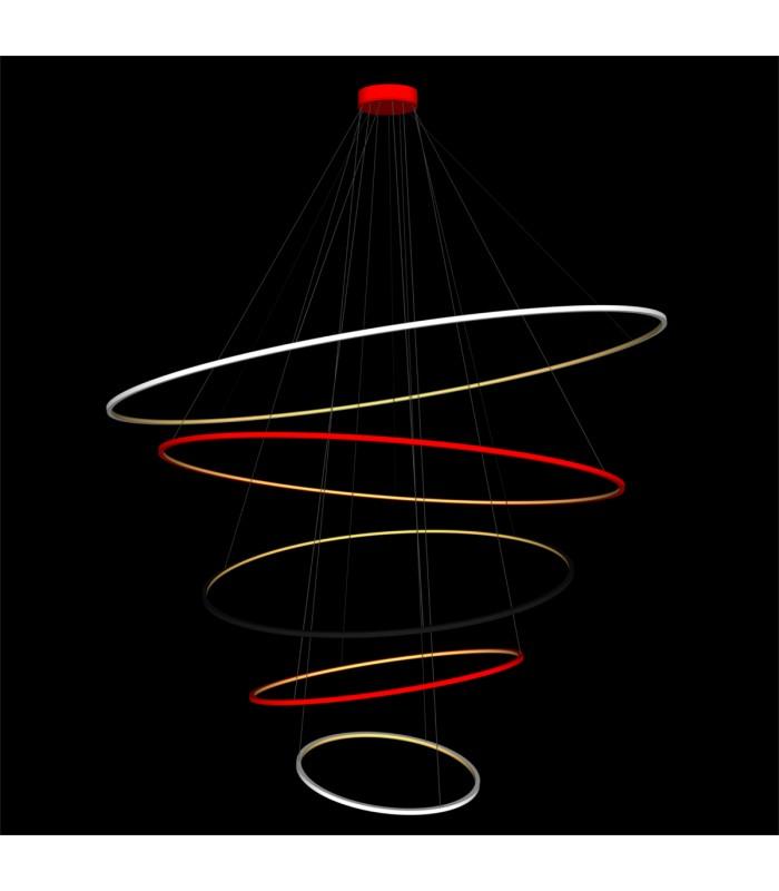 Lampy zwieszane, Echo żyrandol 60 Zewnętrzny, RAMKO