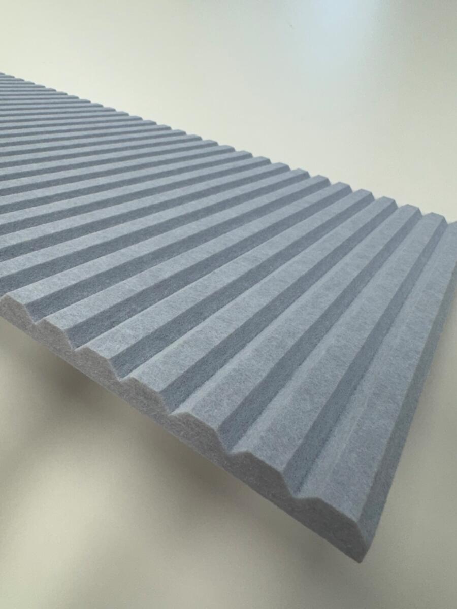 Acoustic panels, V-cut panels corduroy, Fovere