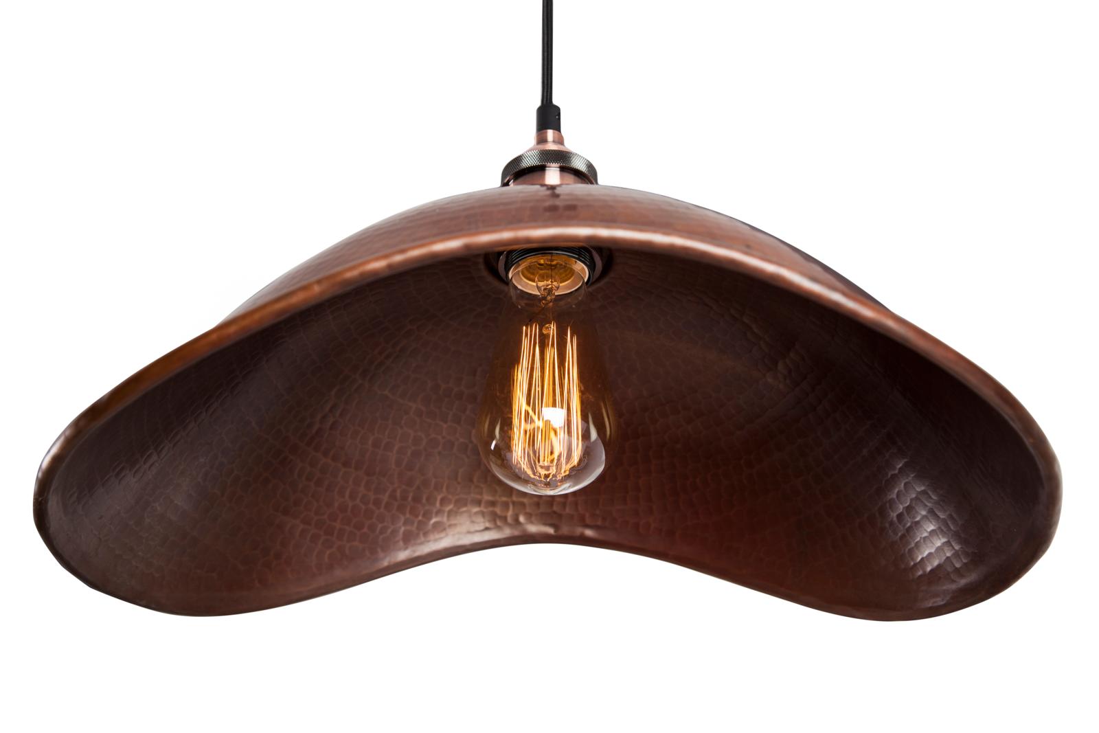 Hanging Lamps, Datil- copper hanging lamp, Cerames