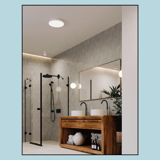 Lampy natynkowe, BLOS round distance LED hermetic natynkowy, AQForm