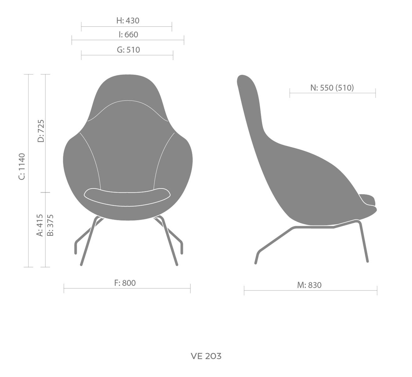 Fotele, VIENI VE 203, Bejot