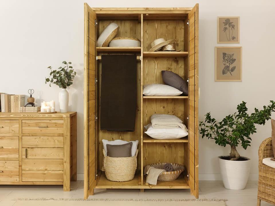 Rustic Two-door Wardrobe MIDLAND 2 | ND16 | SEART - ArchiUp.com - A ...