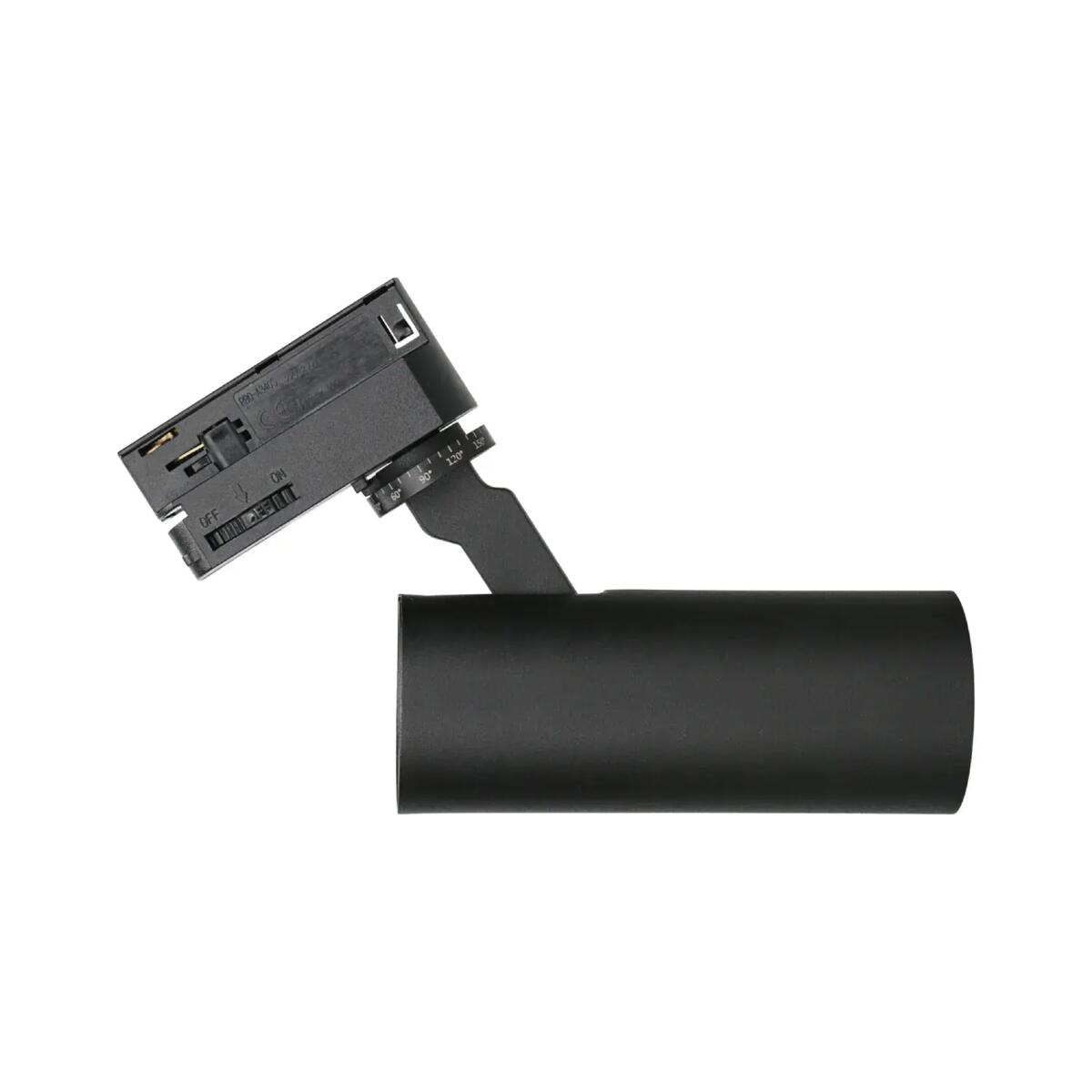 Track Lighting Systems, Reflector for 3F busbars Luba 1xLED black TRA0103-BK, YASKR SPÓŁKA Z OGRANICZONĄ ODPOWIEDZIALNOŚCIĄ