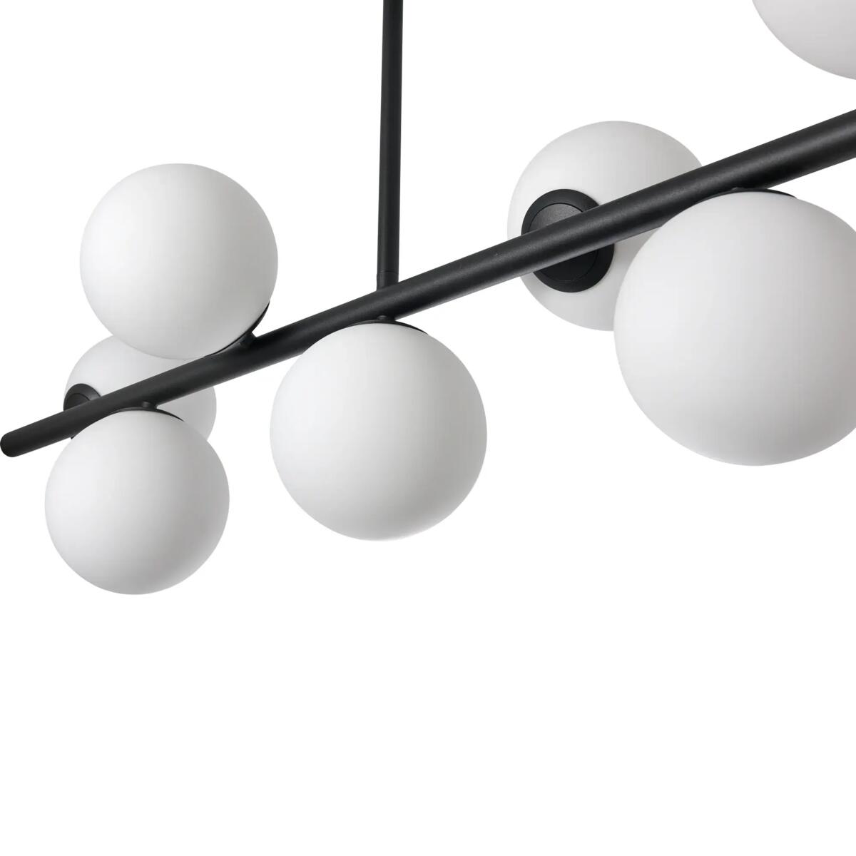 Lampy natynkowe, Lampa Sufitowa Bolti 7xE14 Czarna PLC0104-BK, YASKR SPÓŁKA Z OGRANICZONĄ ODPOWIEDZIALNOŚCIĄ