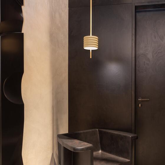 Hanging Lamps, RIBBY round up&down LED suspended, AQForm