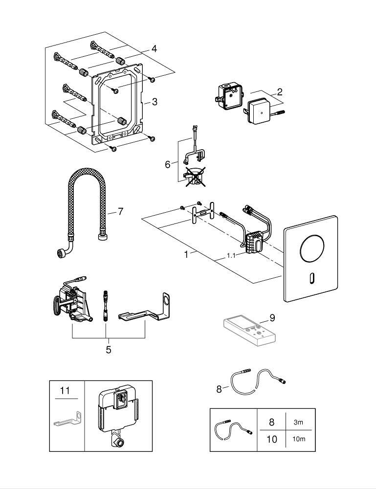 Accessoires, , GROHE