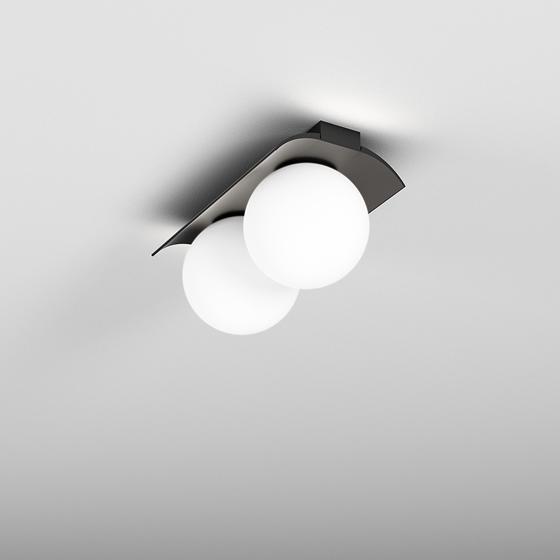 Wall Lamps, MODERN BALL WP x2 LED surface, AQForm