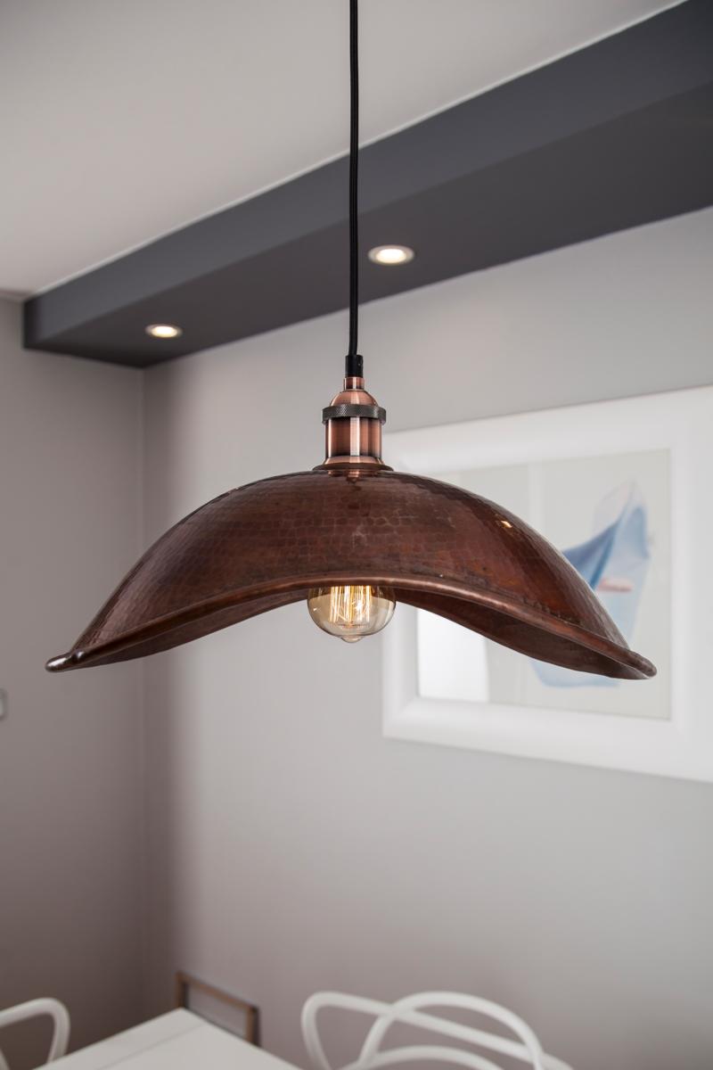 Hanging Lamps, Datil- copper hanging lamp, Cerames