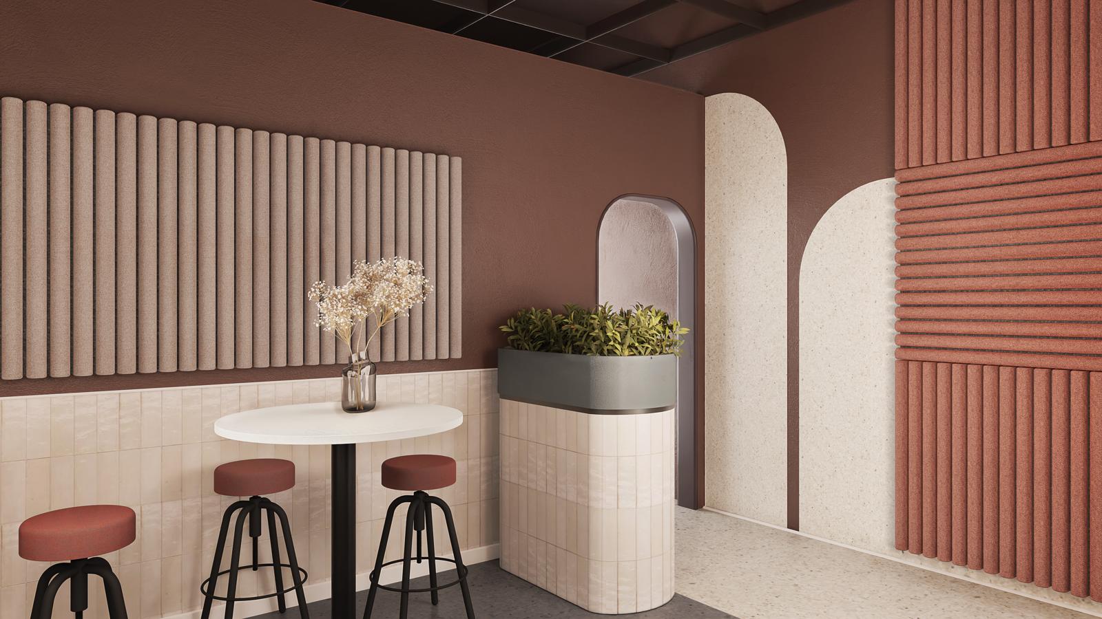 Acoustic furniture, AcuPro Acoustic absorbers, MARO Office Furniture