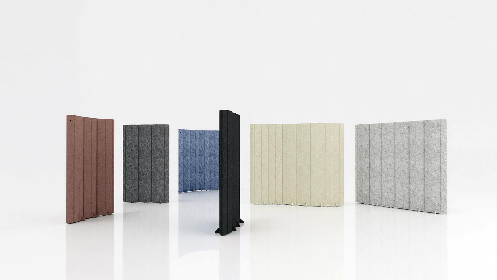 Acoustic furniture, MobiForm Walls, MARO Office Furniture