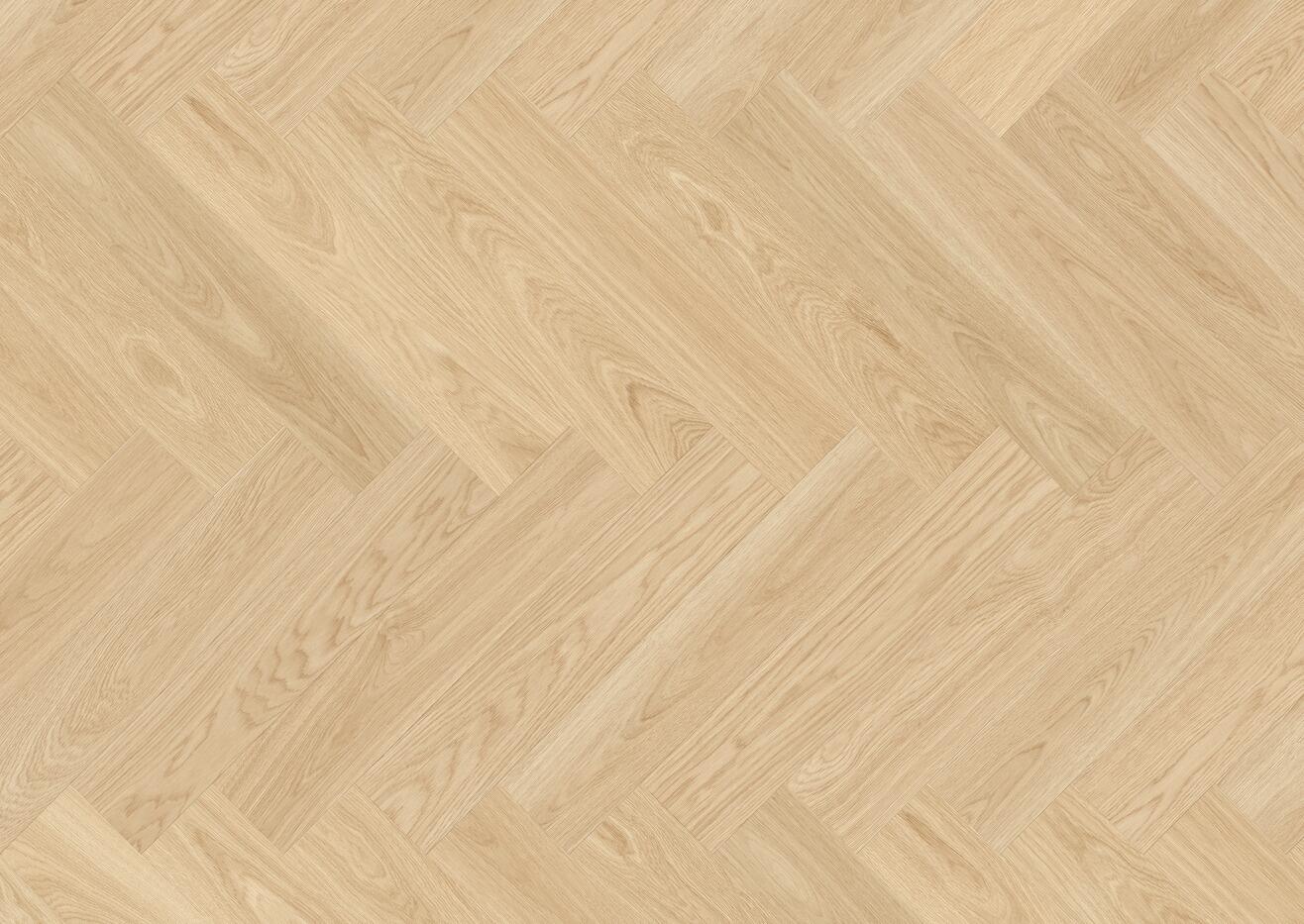 Laminate Flooring, Vinyl flooring Vanilla Oak Herringbone, Barlinek