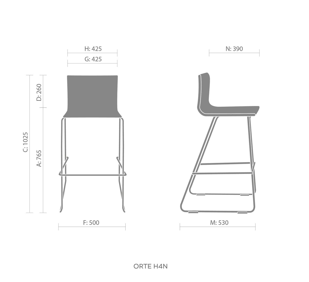 Chairs, ORTE OT H, Bejot
