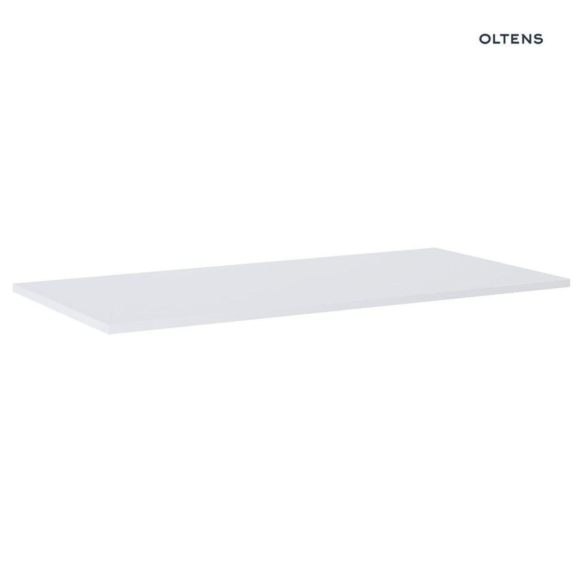 Encimeras, Oltens Vernal cabinet top 100 cm, slim, white gloss, OLTENS