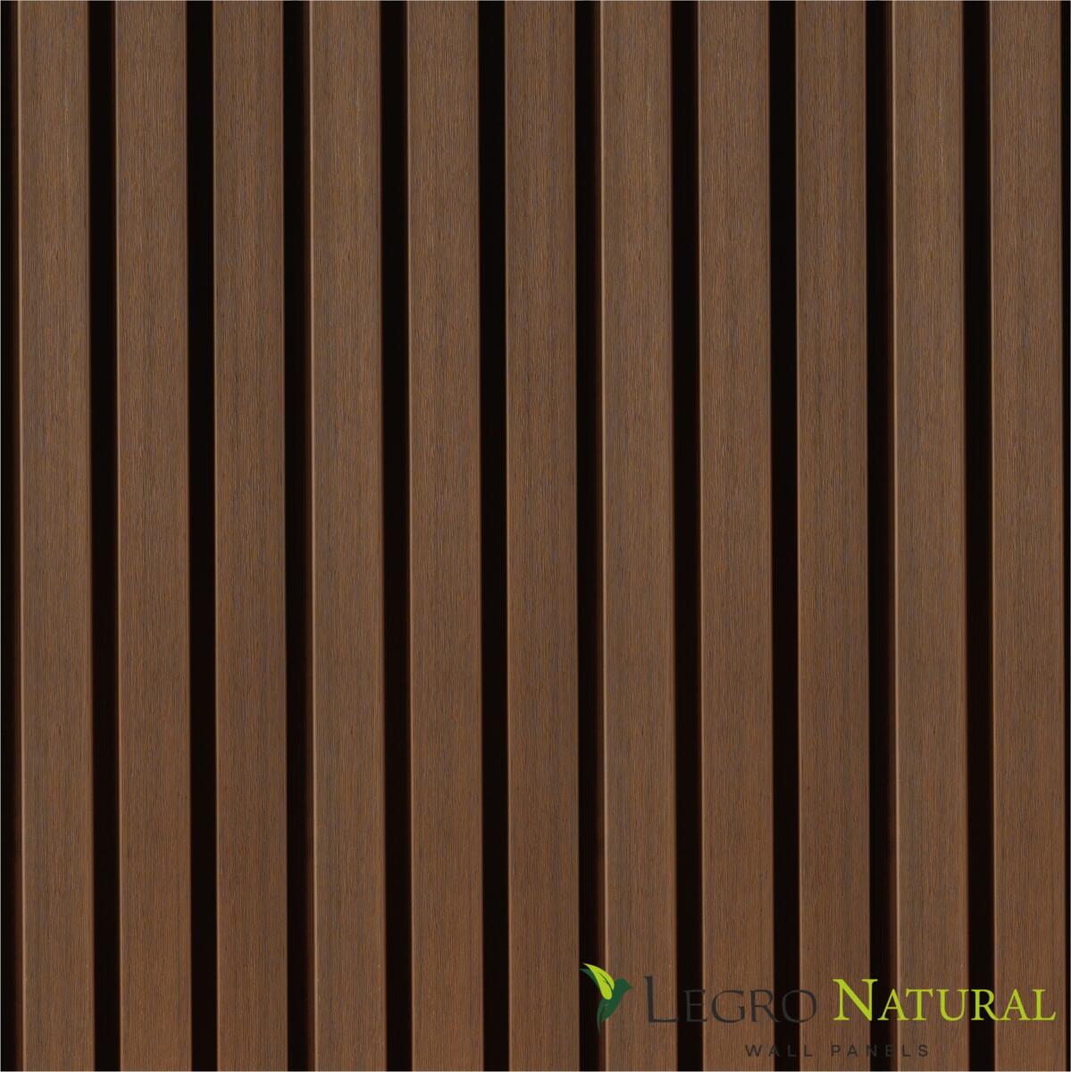 Ventilated facades, Facade profile Legro FS 15 Teak 150*27.5*3600, WOODPLAST