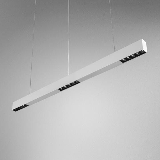 Hanging Lamps, RAFTER points LED section suspended, AQForm