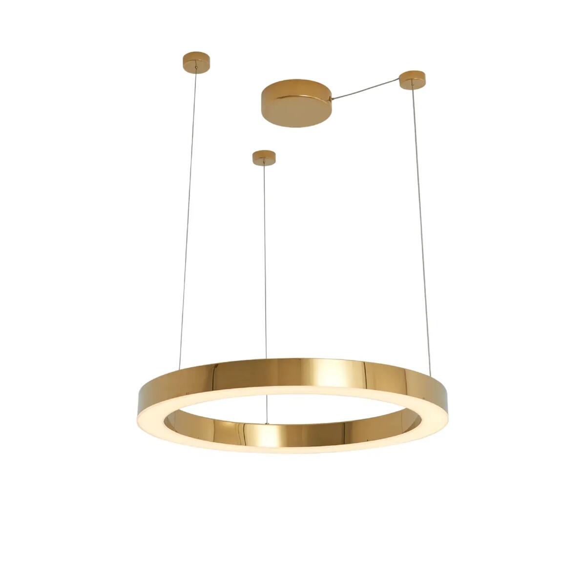 Hanging Lamps, Aurum S 1xLED Gold Chandelier PL0116-50, YASKR SPÓŁKA Z OGRANICZONĄ ODPOWIEDZIALNOŚCIĄ