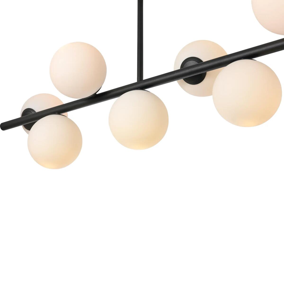 Lampy natynkowe, Lampa Sufitowa Bolti 7xE14 Czarna PLC0104-BK, YASKR SPÓŁKA Z OGRANICZONĄ ODPOWIEDZIALNOŚCIĄ