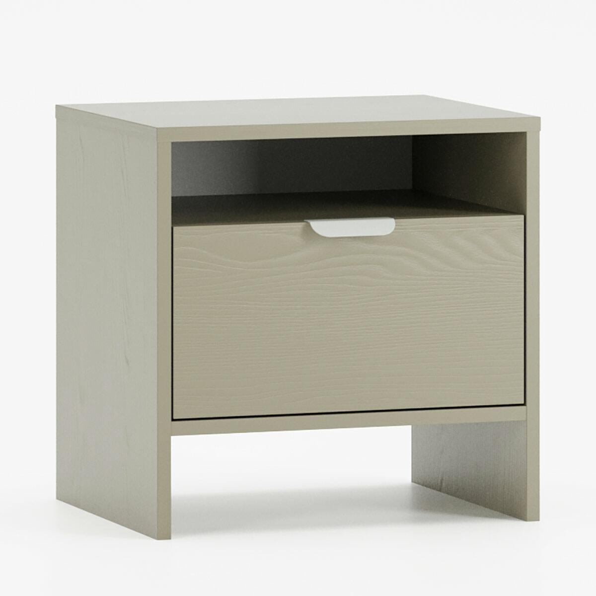 Kontenery, Szafka nocna z wnęką i szufladą LAYERS LAY28, Górna Półka Sp. z o. o.