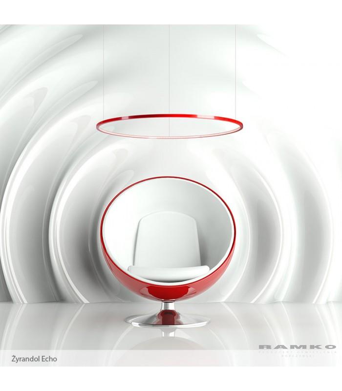 Lampy zwieszane, Echo żyrandol 60 Zewnętrzny, RAMKO
