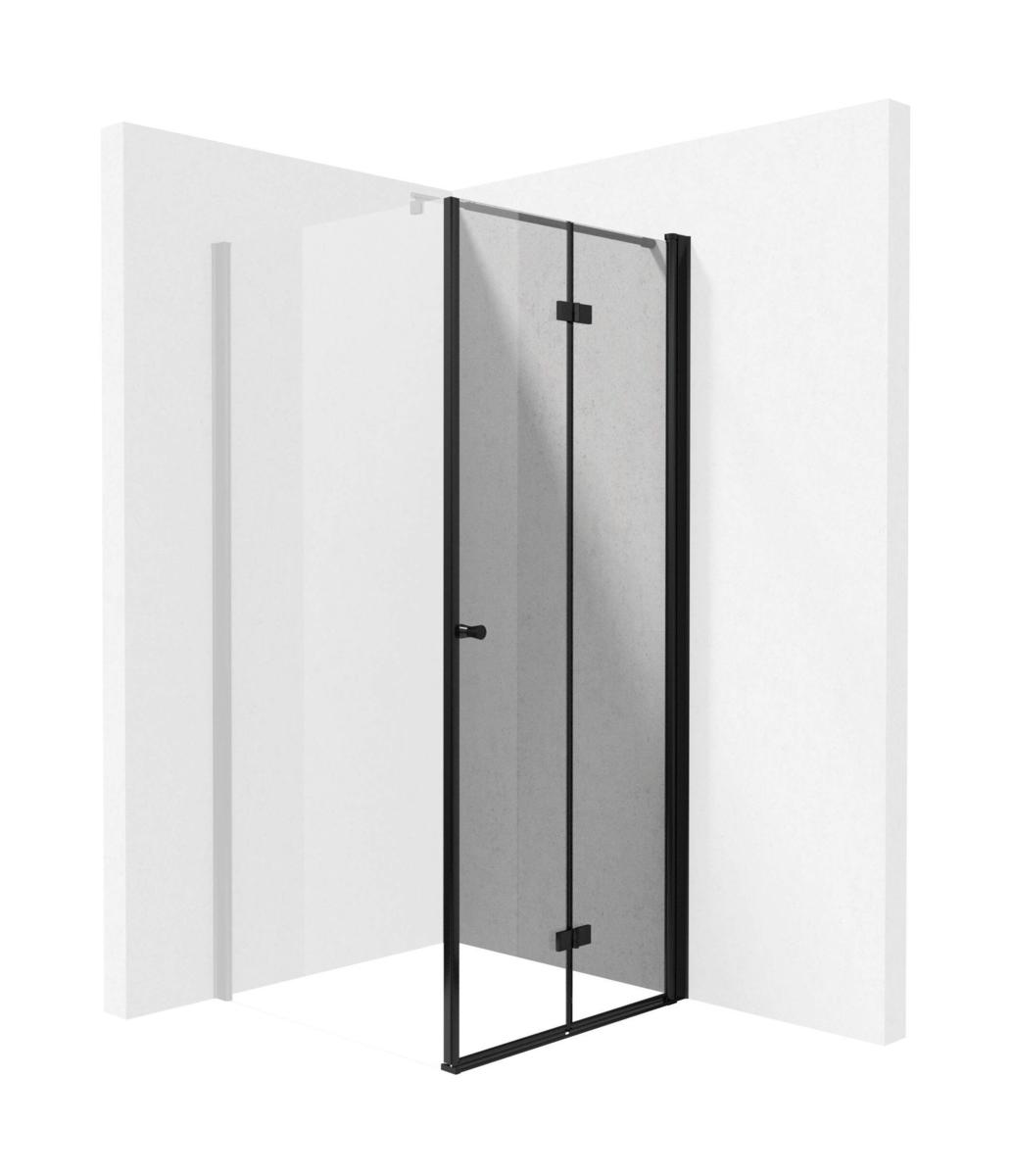 Drzwi prysznicowe, Drzwi prysznicowe systemu Kerria Plus 90 cm - składane, Deante