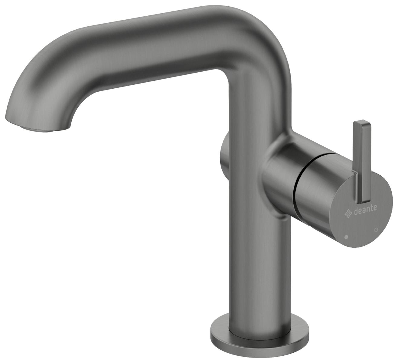 Baterie umywalkowe, SILIA Bateria umywalkowa z prostokątną wylewką, Deante