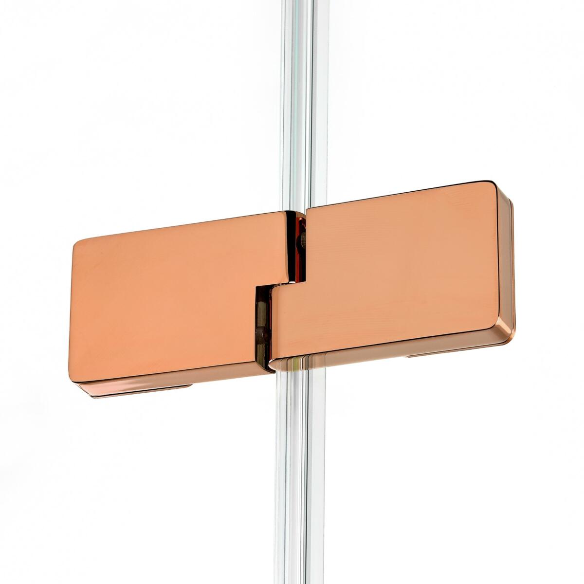 Duschkabinen, Eventa Copper Shine shower enclosure, single door, NEW TRENDY