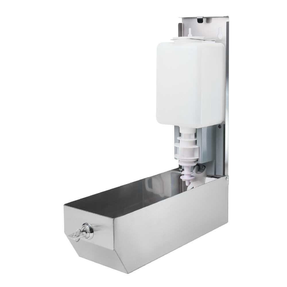 Bathroom accessories, Liquid soap and disinfectant dispenser 1 l HIT, Faneco sp. z o.o.