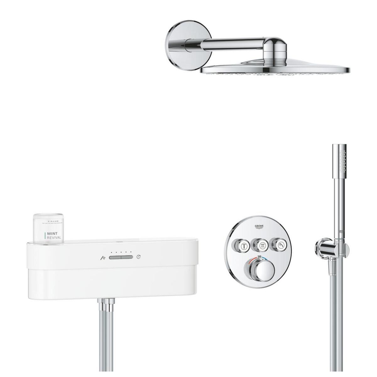 Shower Sets, Concealed shower system, GROHE