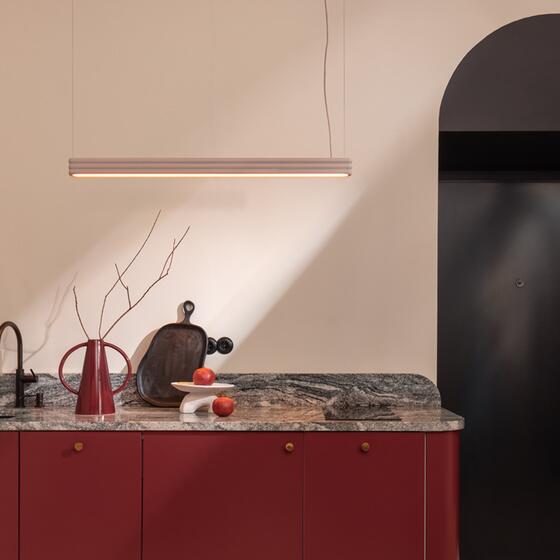 Hanging Lamps, RIBBY line up&down LED suspended, AQForm