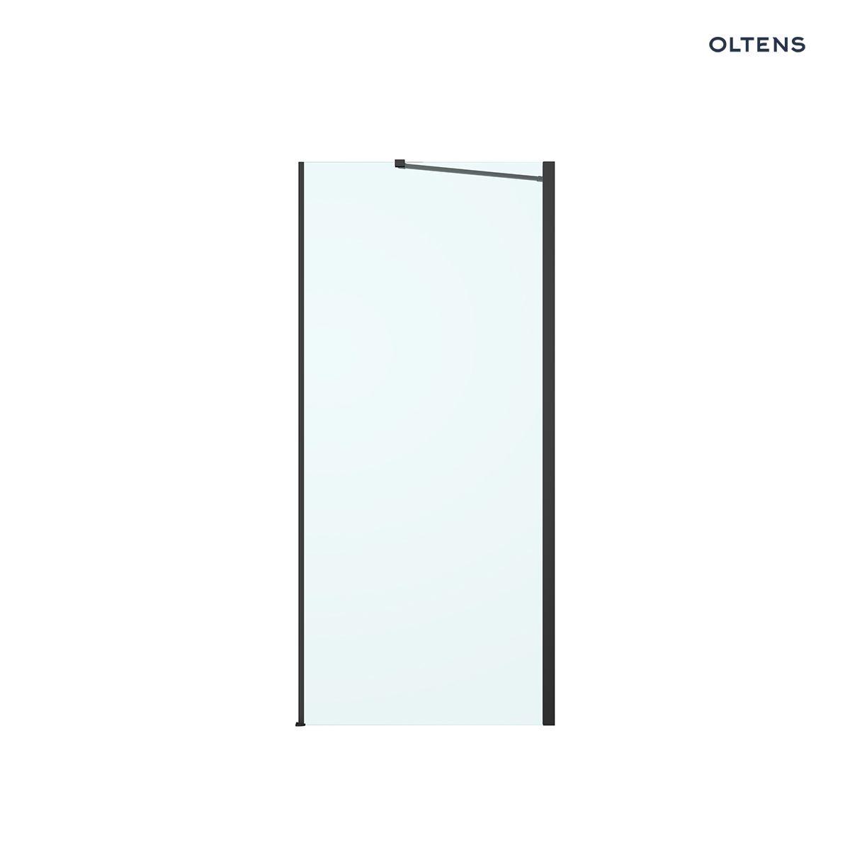 Duschkabinen, Oltens Verdal shower enclosure 80x100 cm door with a fixed wall, OLTENS
