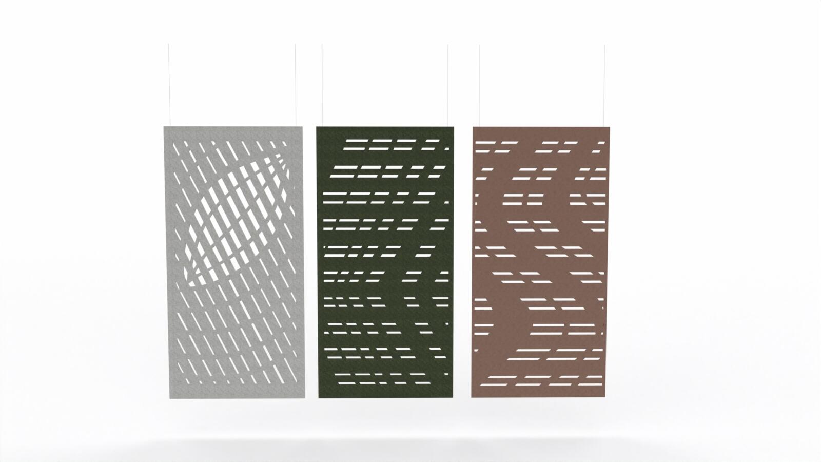 Hängedekorationen, Texo - Filzvorhänge als Raumteiler, MARO Office Furniture