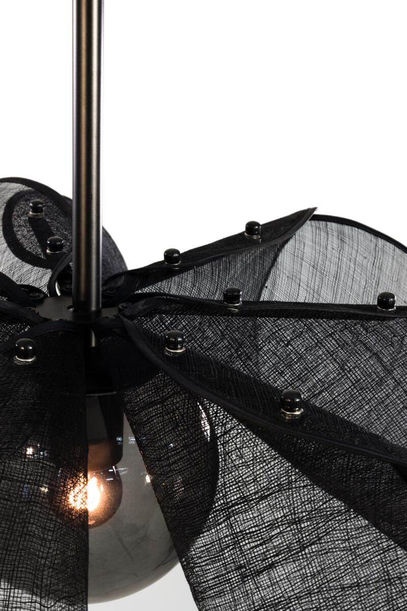 Lampy zwieszane, STYRKA Pendant 1L 63cm Black/Smoke, Markslöjd Sp.z.o.o.